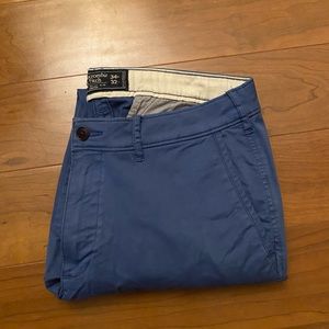 Abercrombie Men Blue Pants - Men 34x32